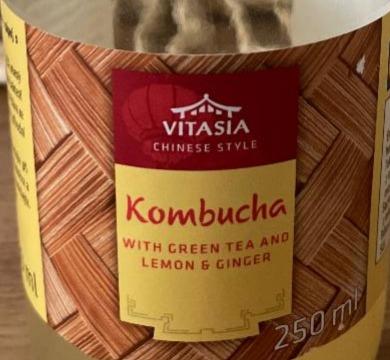 Fotografie - Kombucha with green tea and lemon & ginger Vitasia