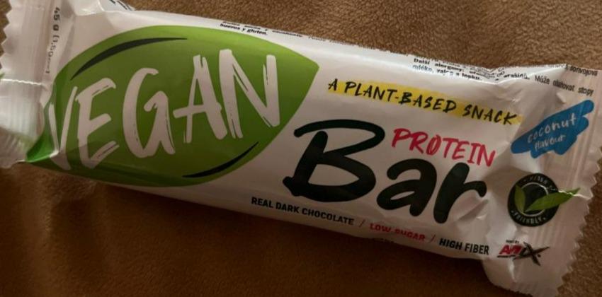 Fotografie - Vegan protein bar Coconut Amix Nutrition
