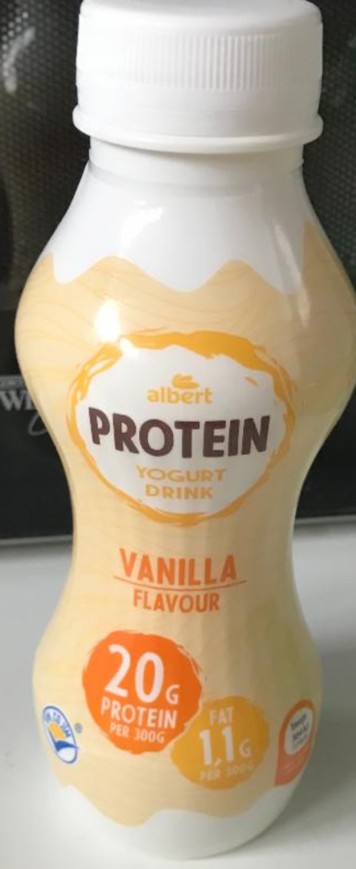Fotografie - Protein Yogurt Drink Vanilla Albert