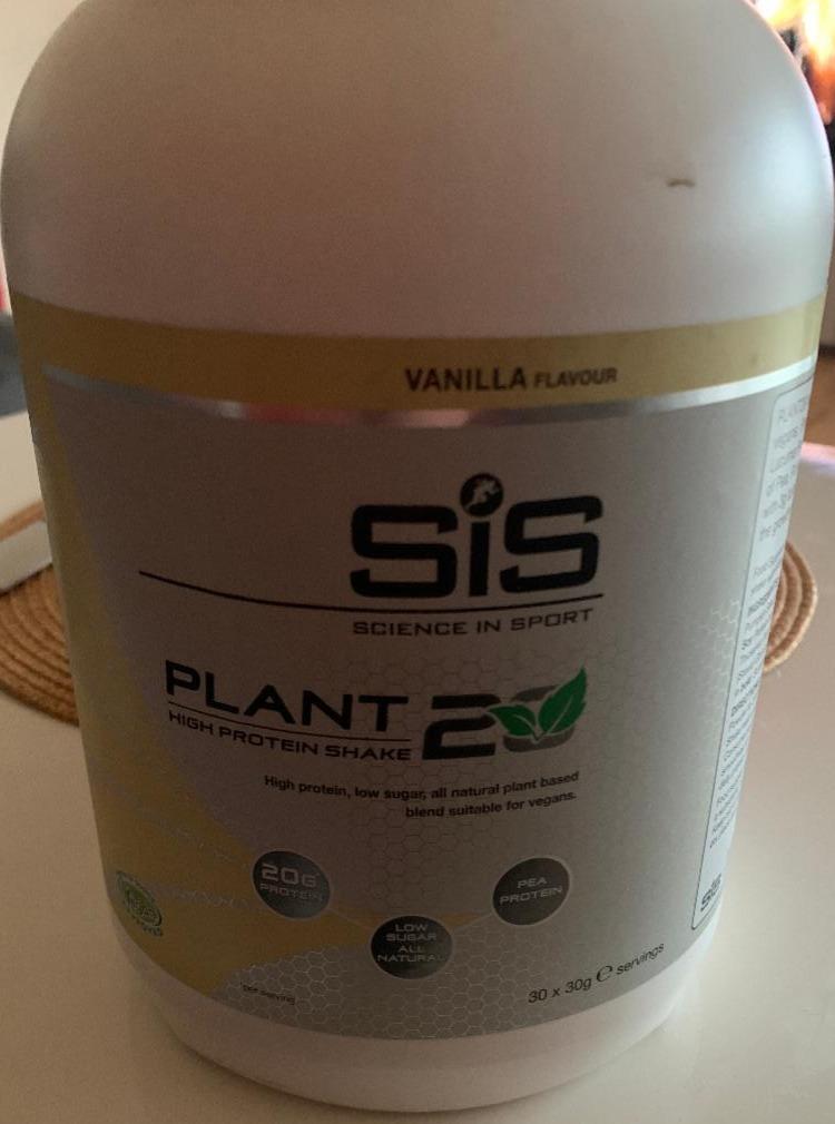 Fotografie - Vegan Plant High Protein Shake Vanilla SIS