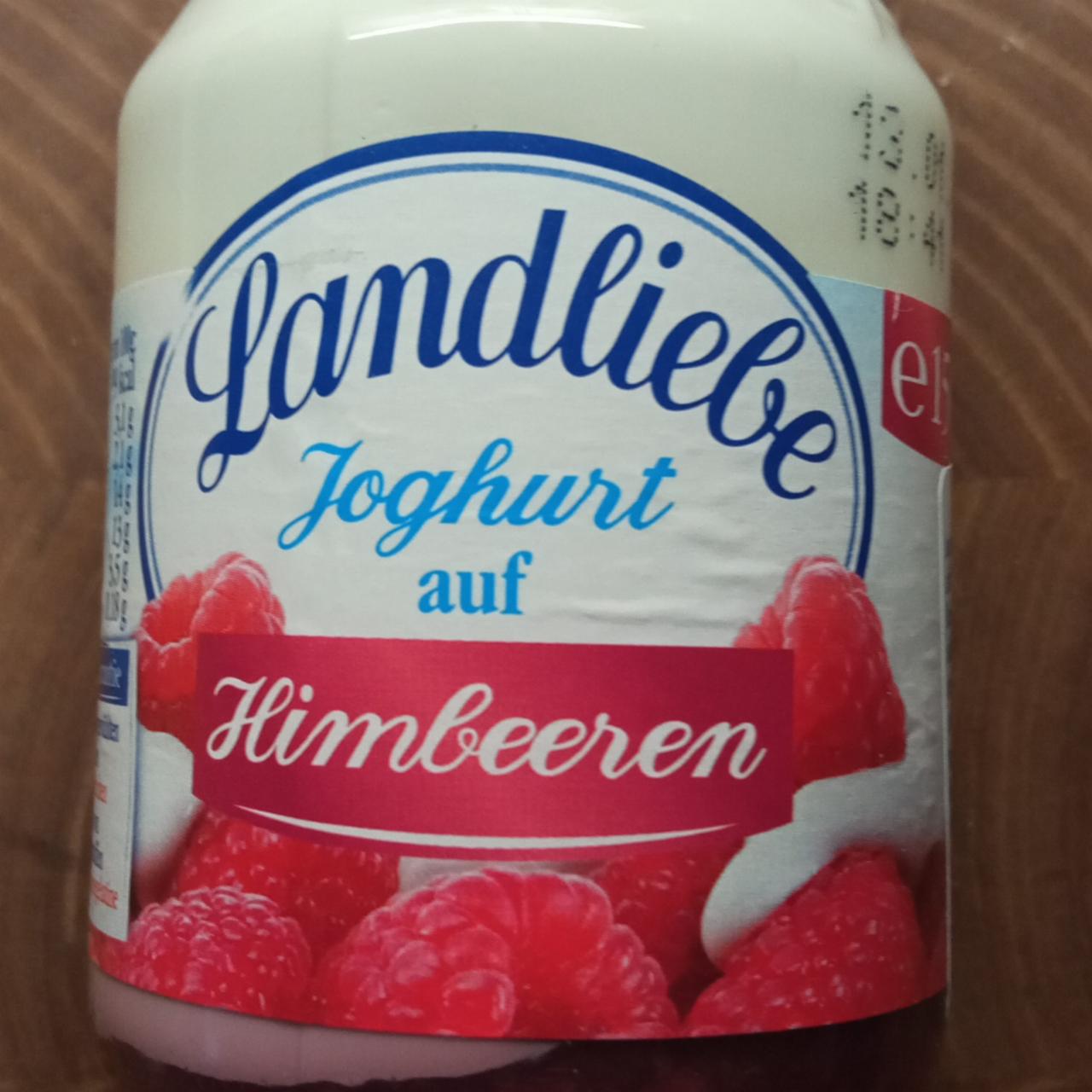 Fotografie - Joghurt auf Himbeeren Landliebe