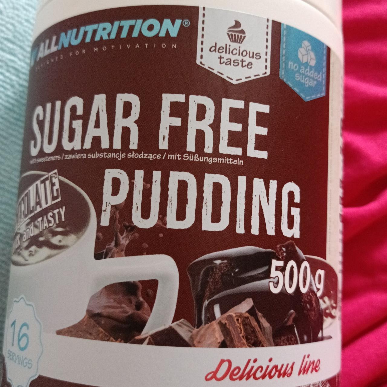 Fotografie - Sugar free puddinng Allnutrition