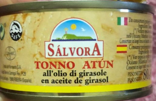 Fotografie - tuňák v olivovém oleji Salvora