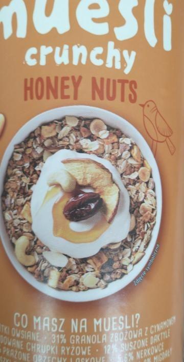 Fotografie - Muesli crunchy honey nuts Crownfield
