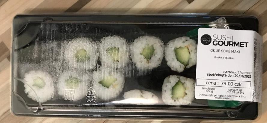 Fotografie - Okurkové maki Sushi gourmet