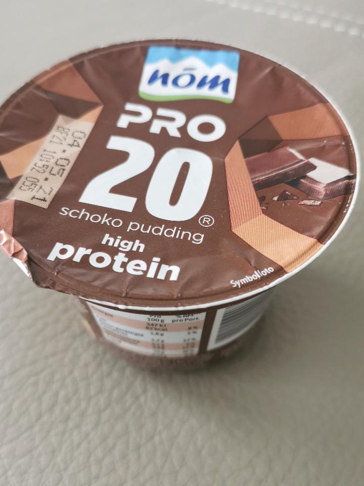 Fotografie - PRO 20 Schoko pudding high protein Nöm