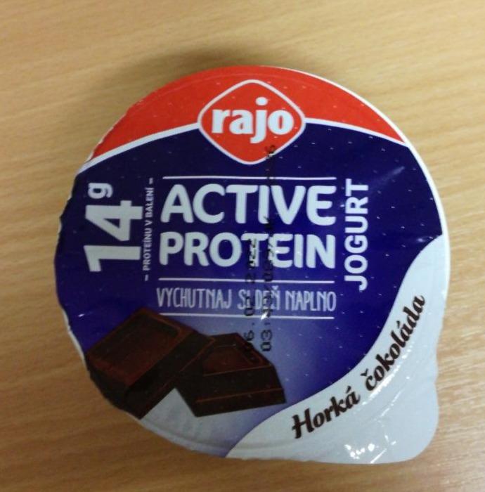 Fotografie - Active Protein Jogurt Rajo 14g horká čokoláda