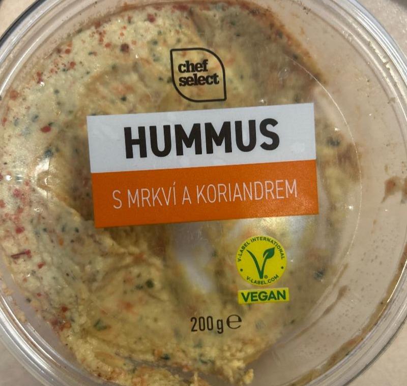 Fotografie - Hummus s mrkví a koriandrem Chef Select