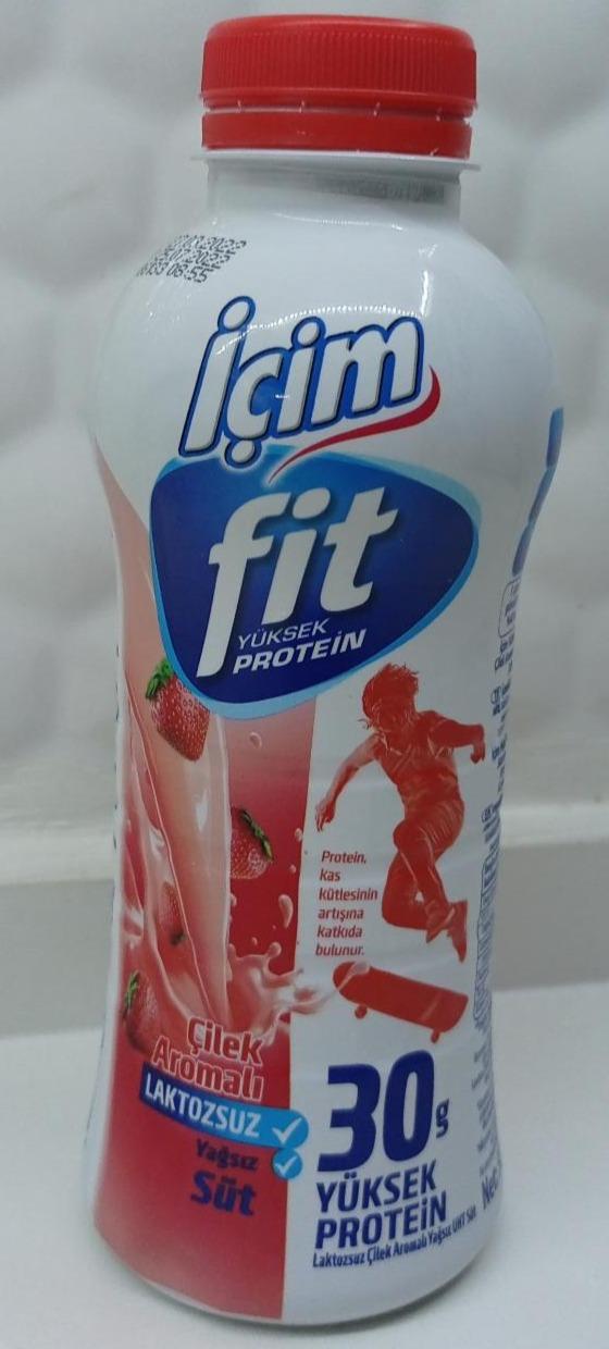 Fotografie - Fit Laktozsuz Protein Süt Çilekli İçim