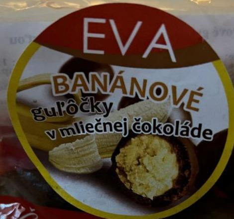 Fotografie - Banánové guločky v mliečnej čokoláde Eva