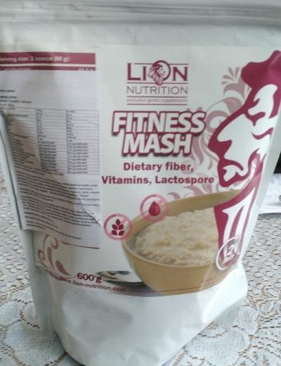Fotografie - Fitness Mash čokoláda s kokosem Lion nutrition