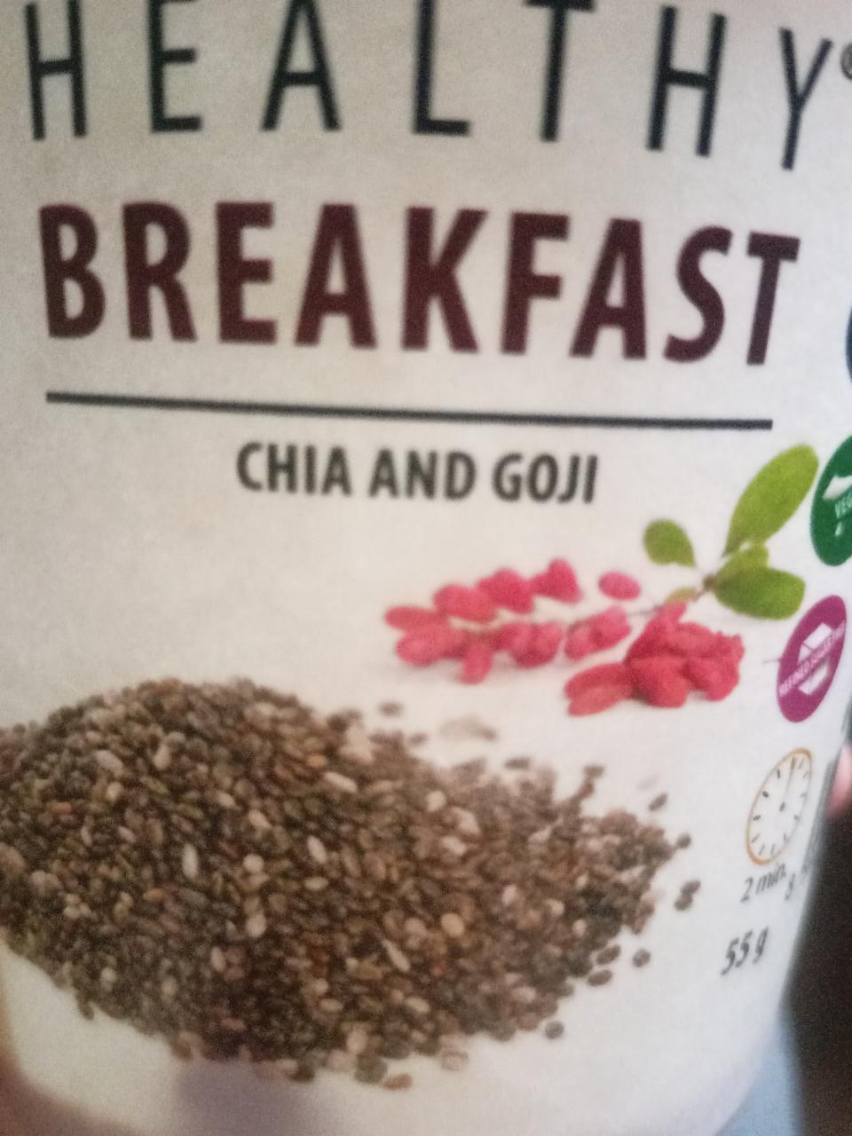 Fotografie - Breakfast Chia and Goji Healthy