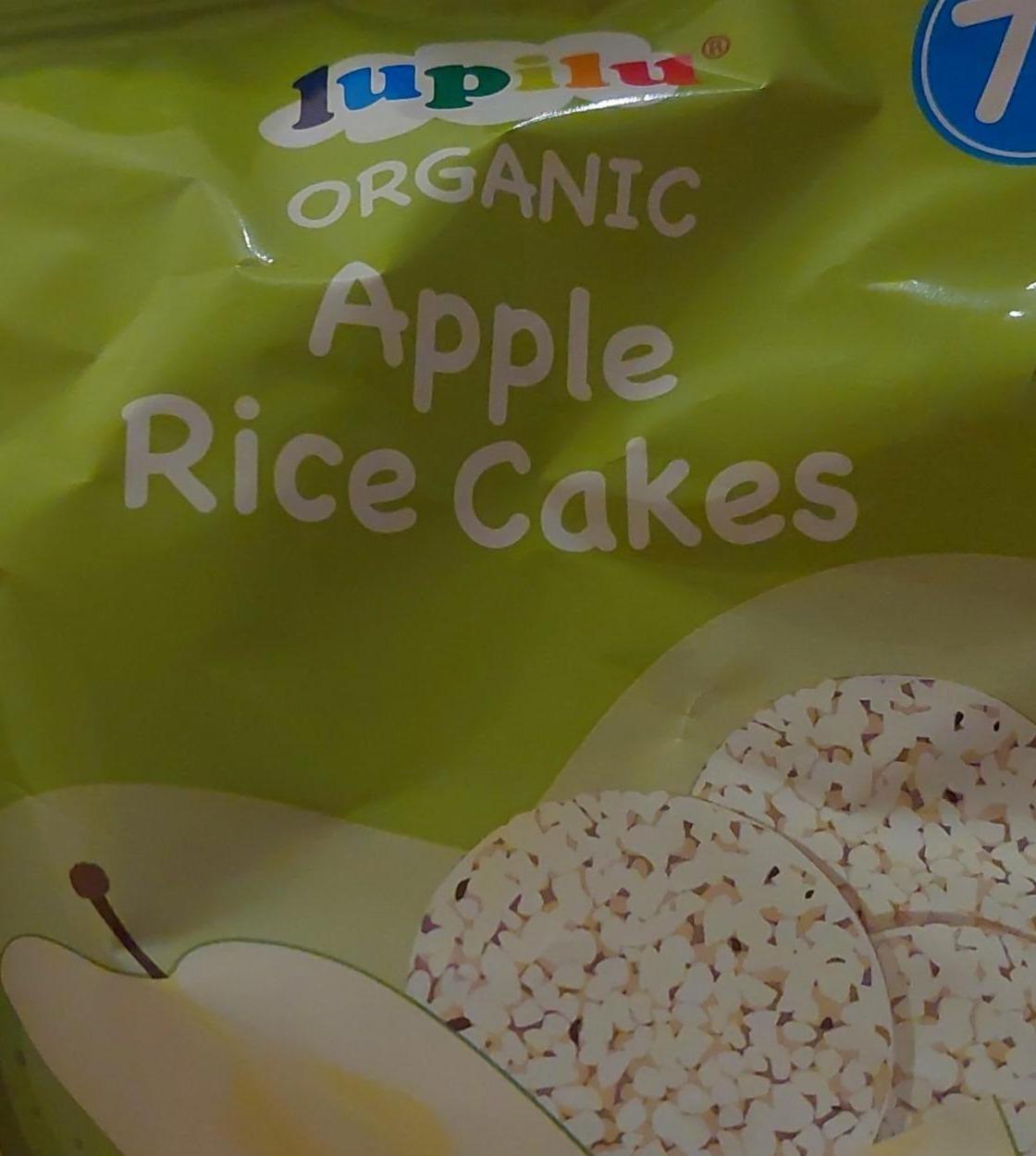 Fotografie - Organic apple rice cakes Lupilu