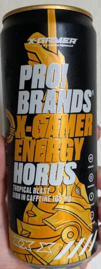 Fotografie - X-Gamer Energy Horus Tropical Blast Pro!Brands