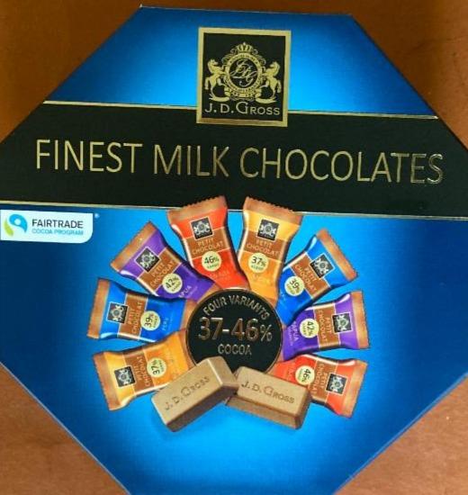 Fotografie - Finest milk chocolates