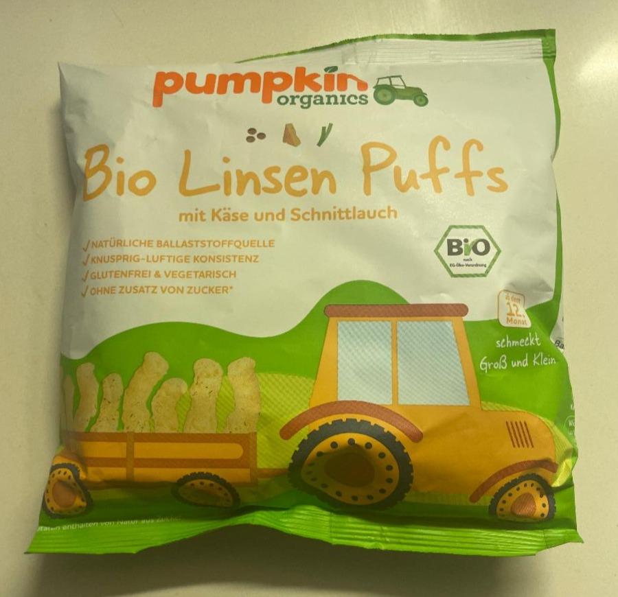 Fotografie - Bio Linsen Puffs mit Käse & Schnittlauch Pumpkin Organics