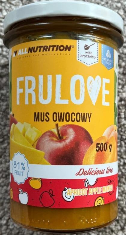 Fotografie - Frulove mus owocowy apricot, apple, mango AllNutrition