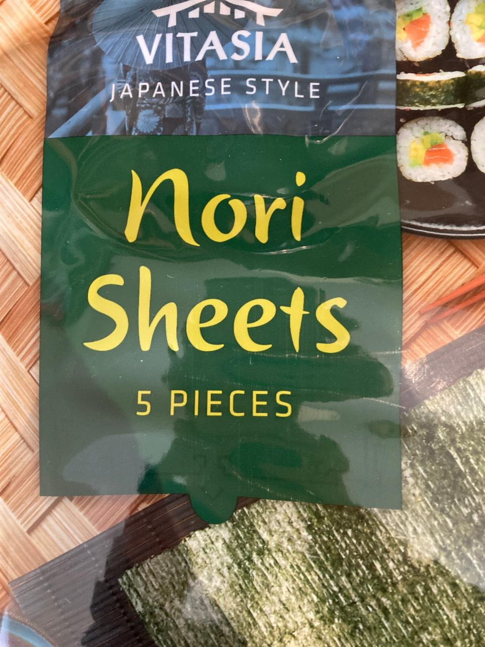Fotografie - Japanese Style Nori Sheets Vitasia