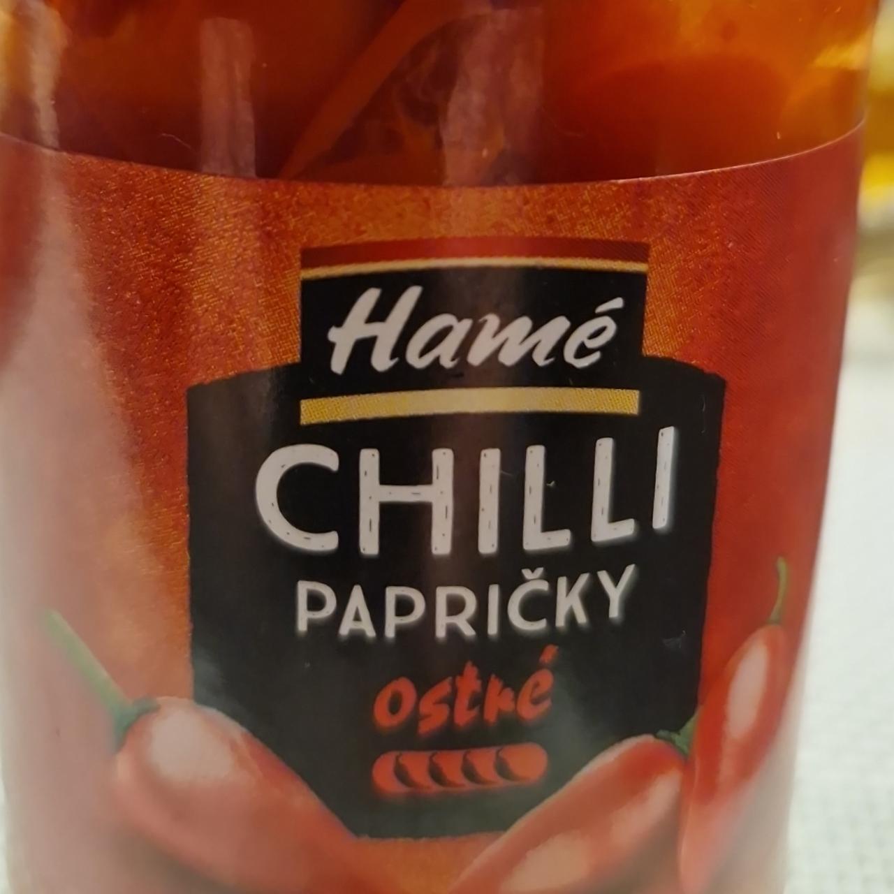 Fotografie - Chilli papričky ostré Hamé