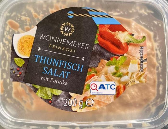 Fotografie - Thunfish salat mit Paprika Wonnemeyer