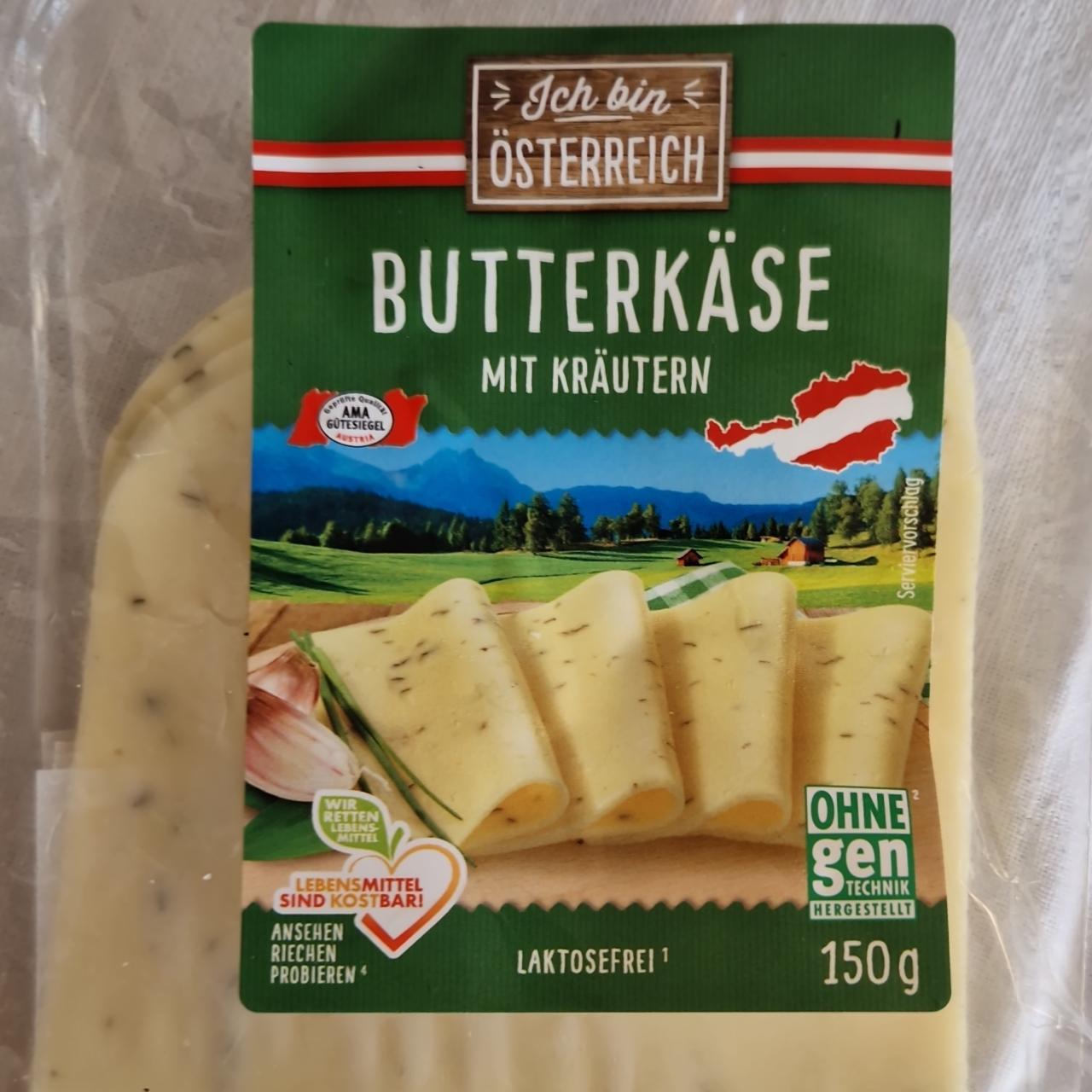 Fotografie - Butterkäse mit Kräutern Ich bin Österreich