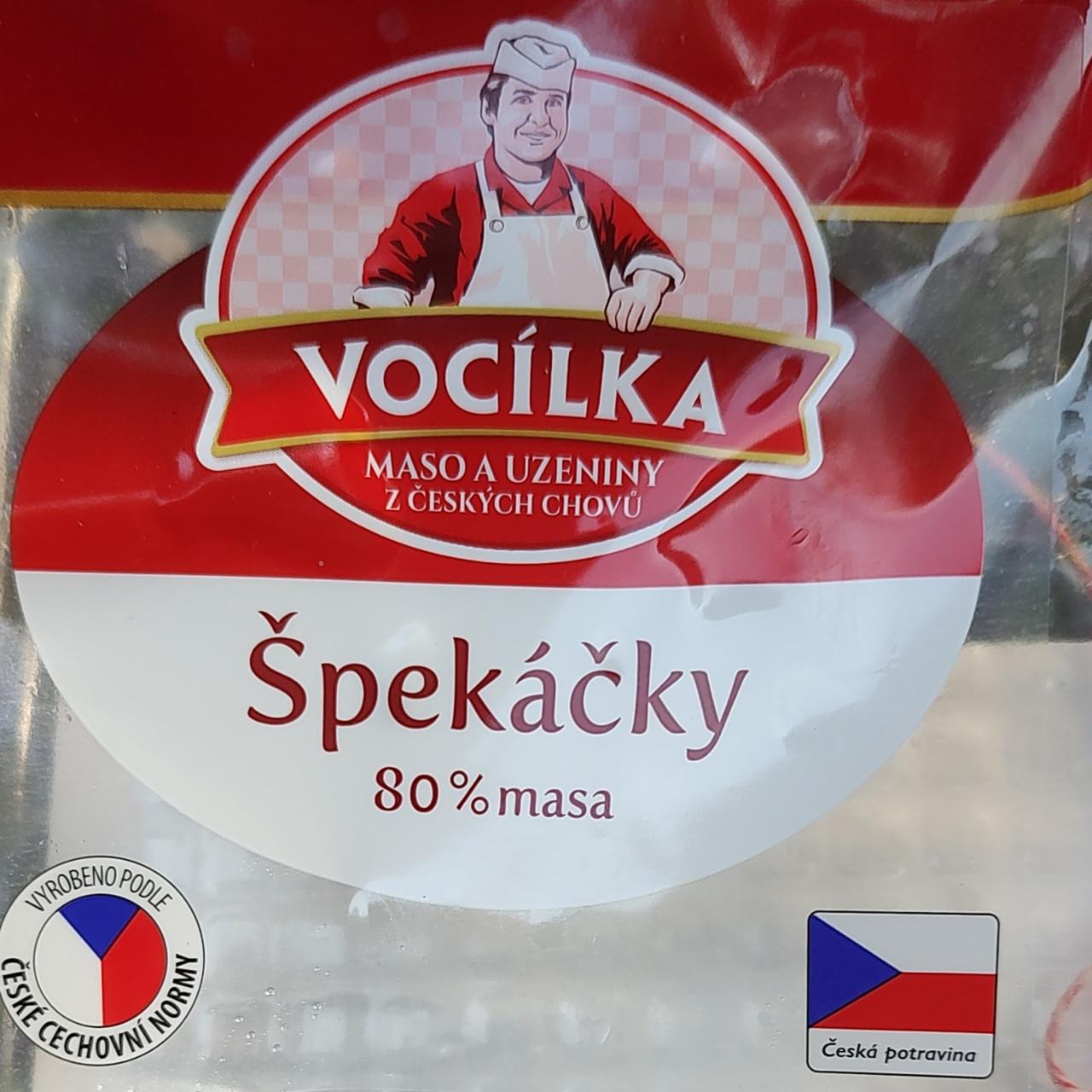 Fotografie - Špekáčky 80% Vocílka