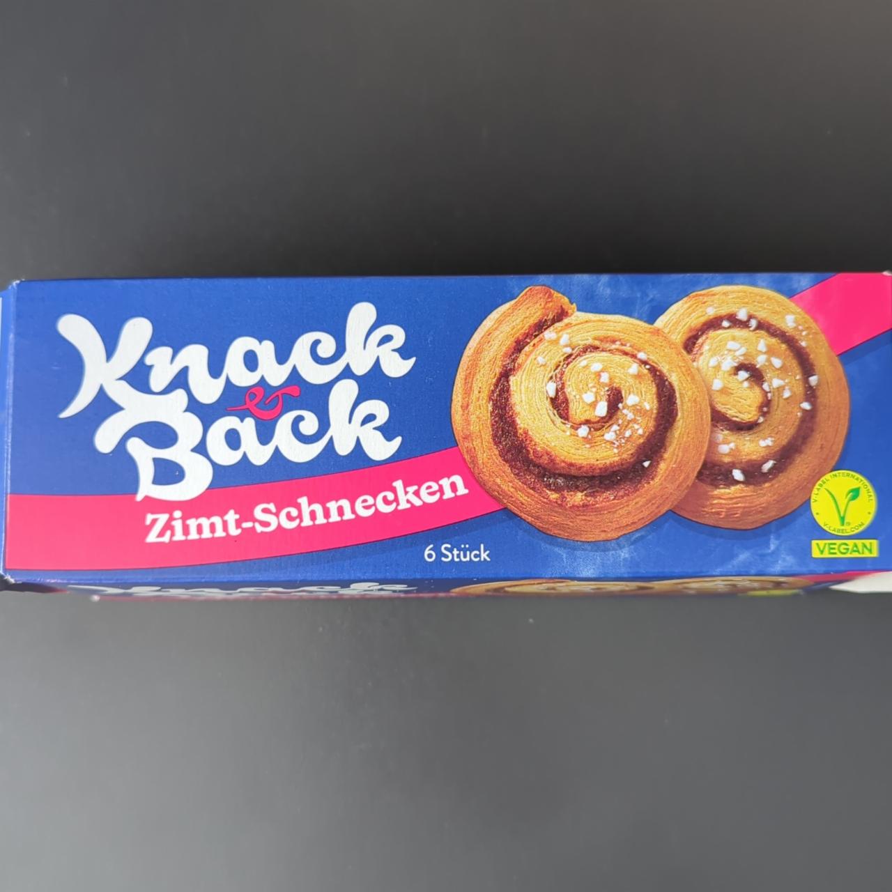 Fotografie - Knack&Back Zimt-Schnecken