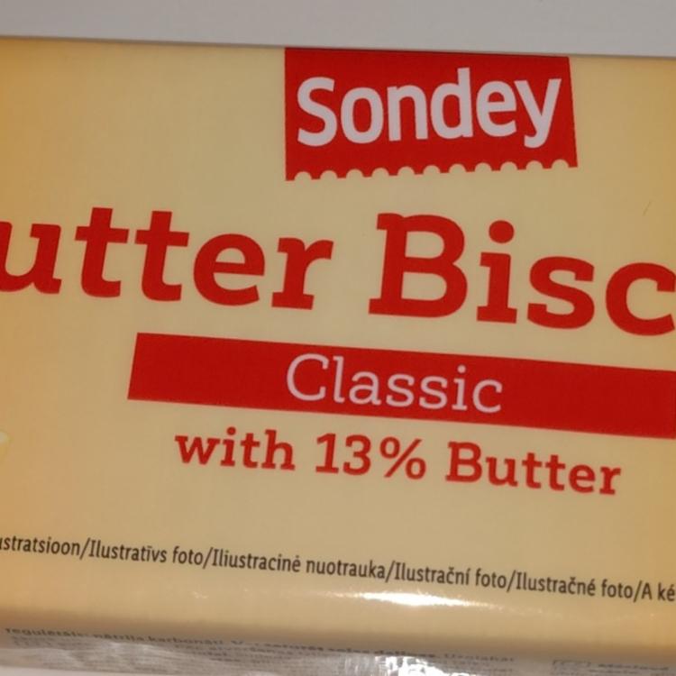 Fotografie - Butter Biscuits Classic with 13% Butter Sondey