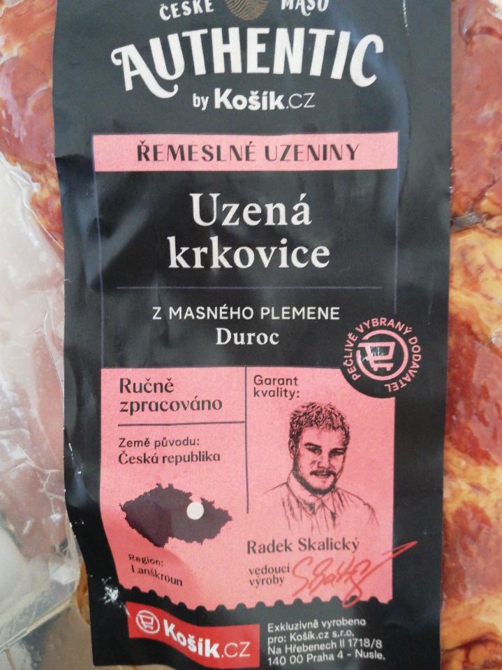 Fotografie - Uzená krkovice bez kosti Authentic by Košík.cz