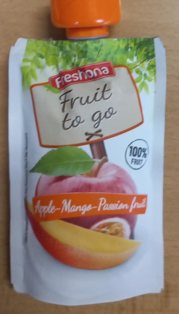 Fotografie - Fruit to go Apple-Mango-Passion fruit Freshona
