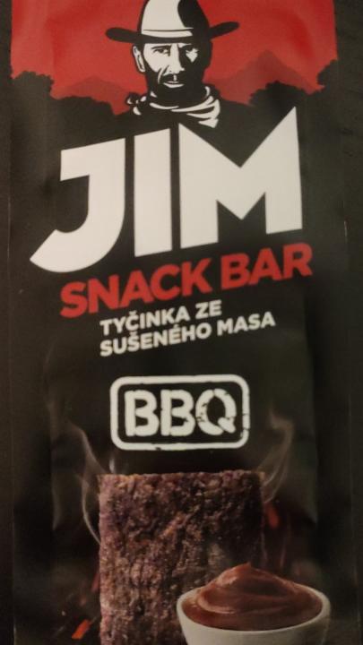 Fotografie - JIM snack bar BBQ sušené hovězí maso