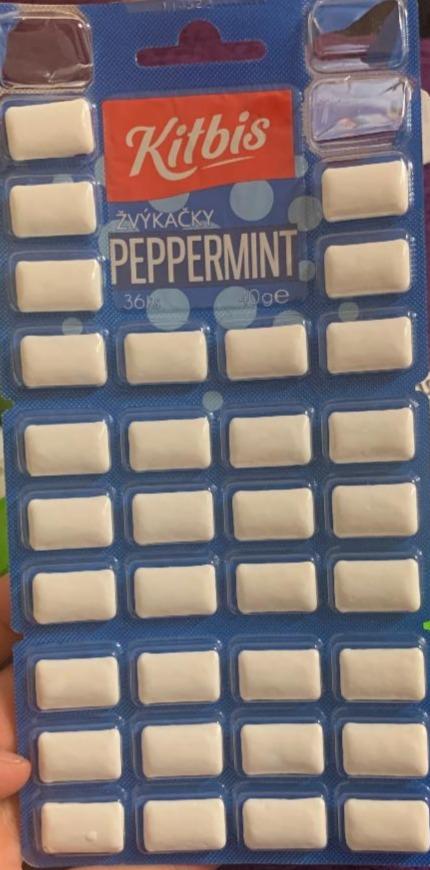 Fotografie - Žvýkačky Peppermint Kitbis
