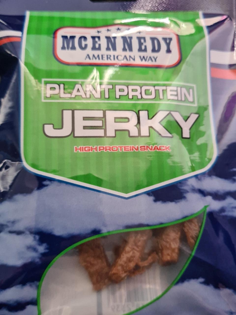 Fotografie - Plant Protein Jerky McEnnedy American Way