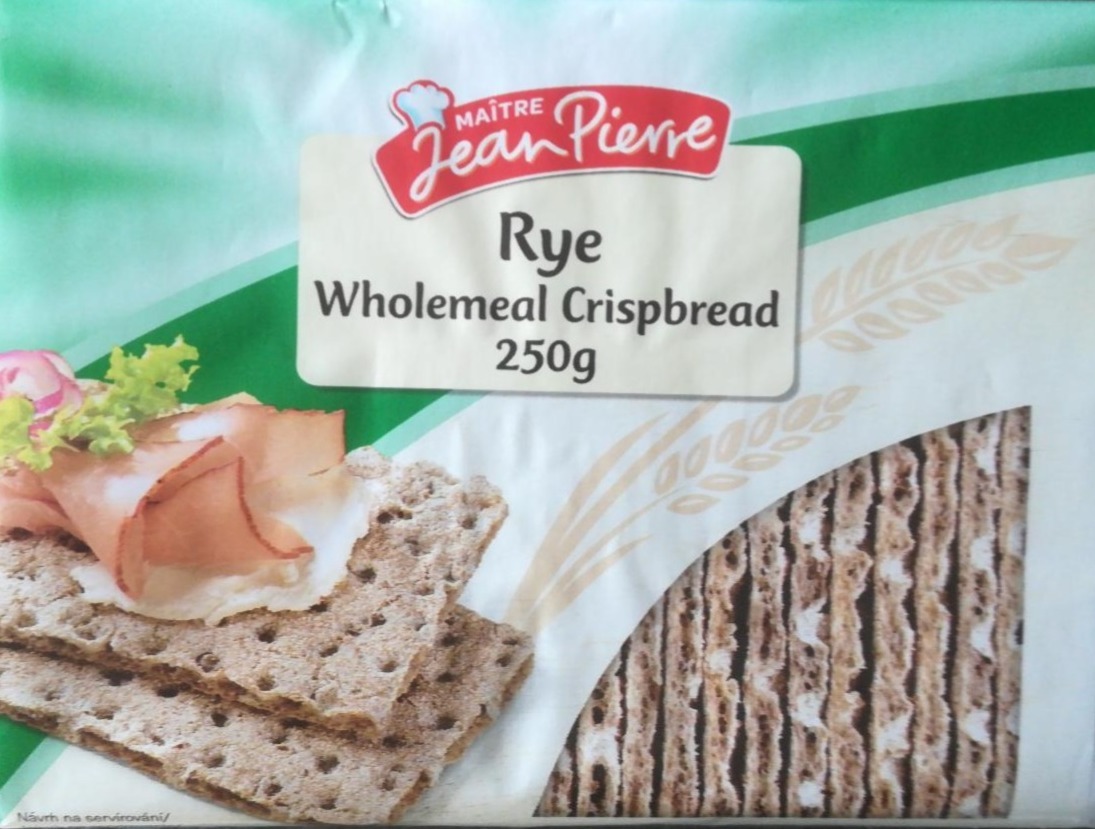 Fotografie - Rye wholemeal crispbread (knäckebrot z celozrnné žitné mouky) Jean Pierre