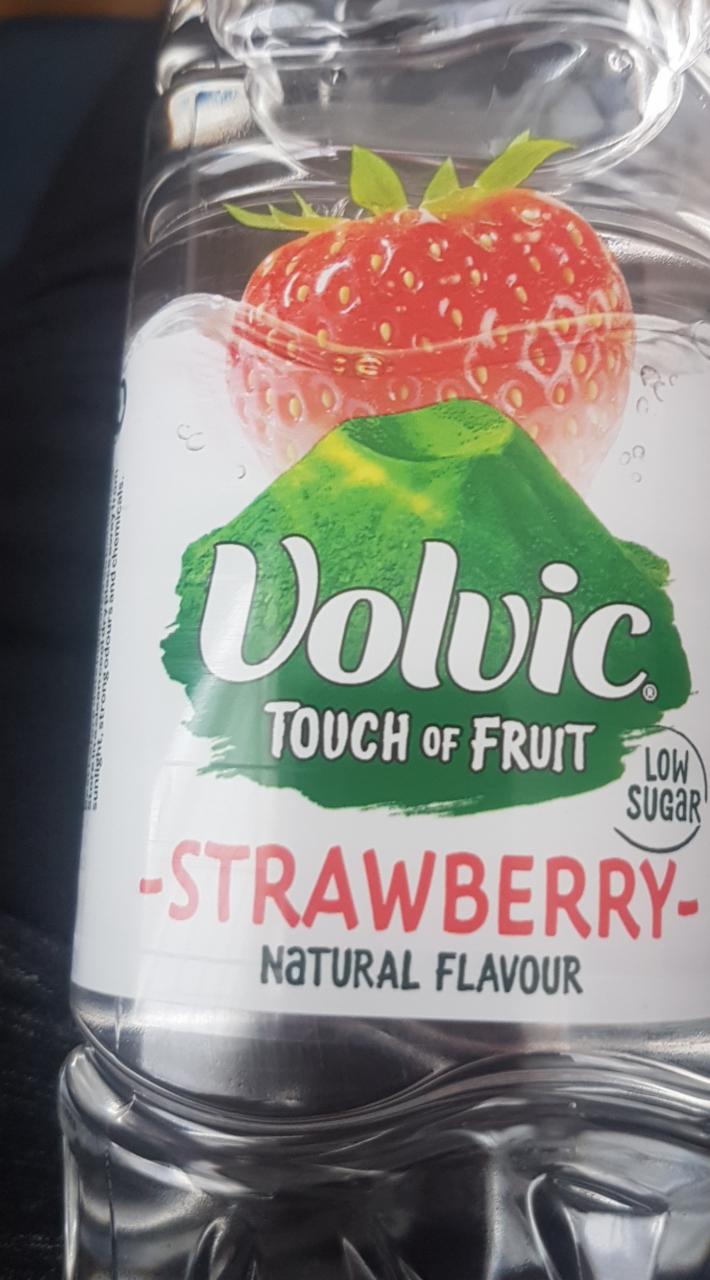 Fotografie - Touch of Fruit Strawberry low sugar Volvic
