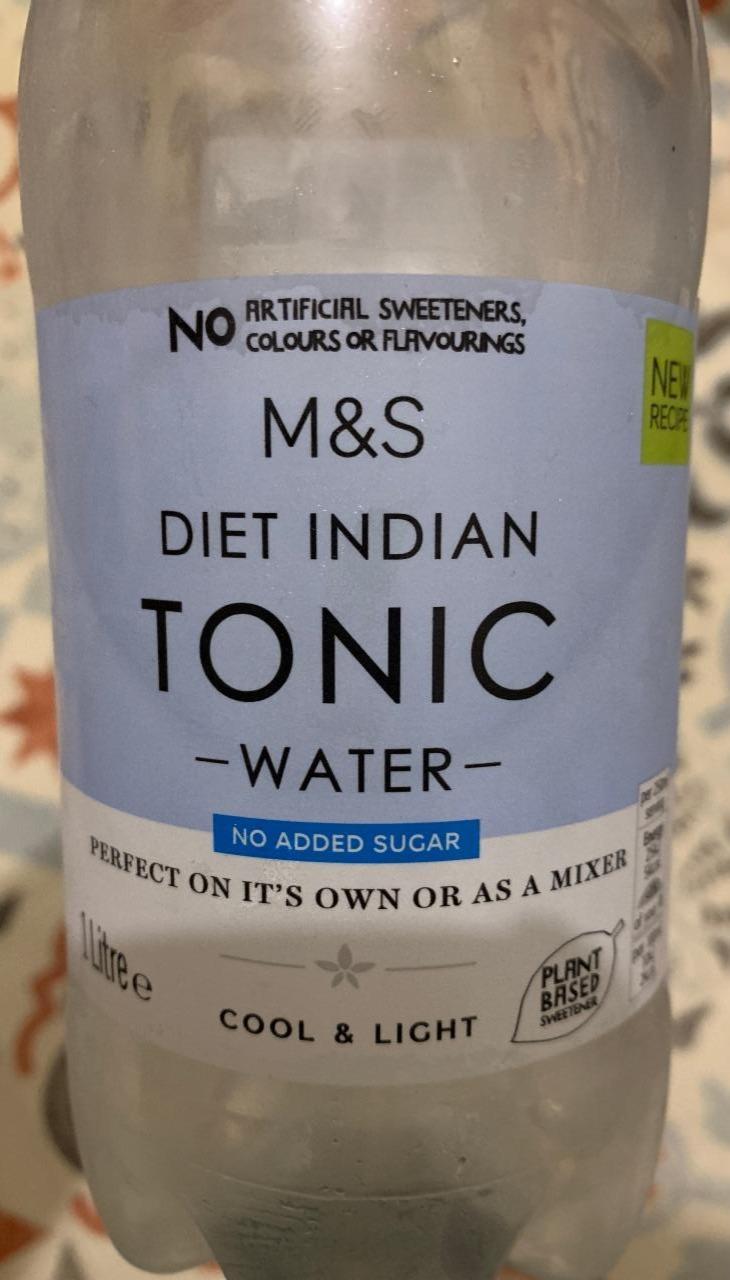 Fotografie - Diet Indian Tonic Water No Added Sugar M&S