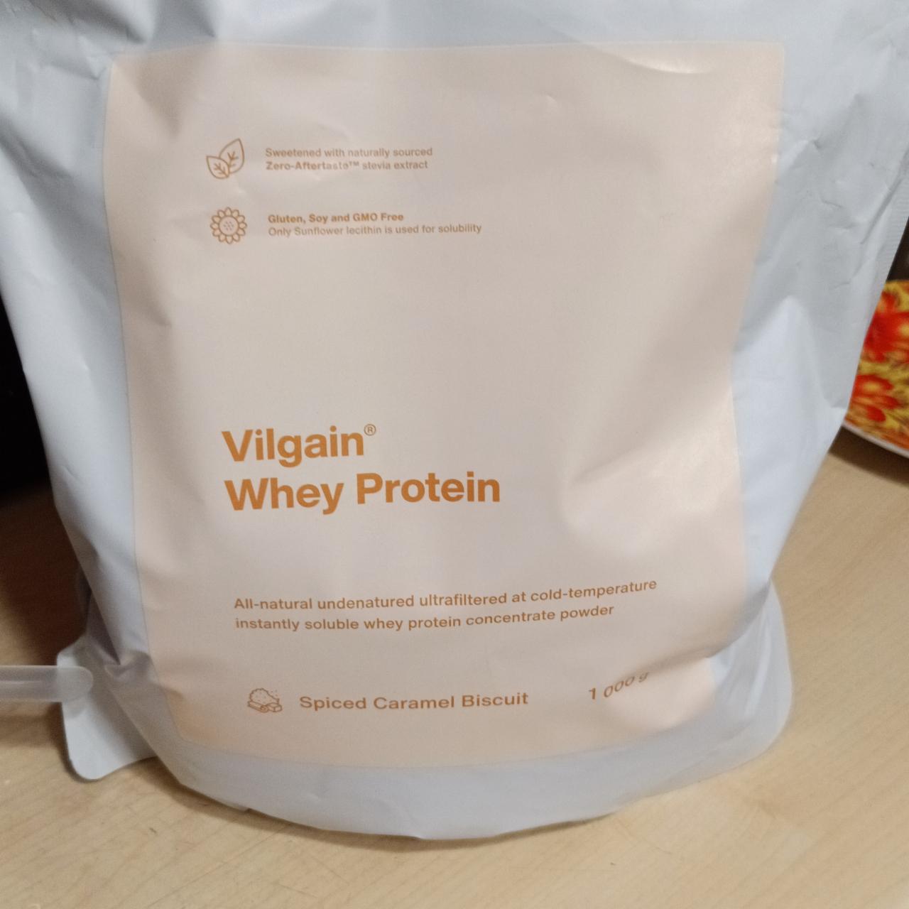 Fotografie - Whey Protein Spiced Caramel Biscuit Vilgain