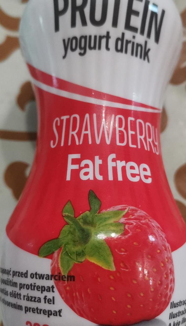 Fotografie - Protein yogurt drink strawberry fat free Tesco