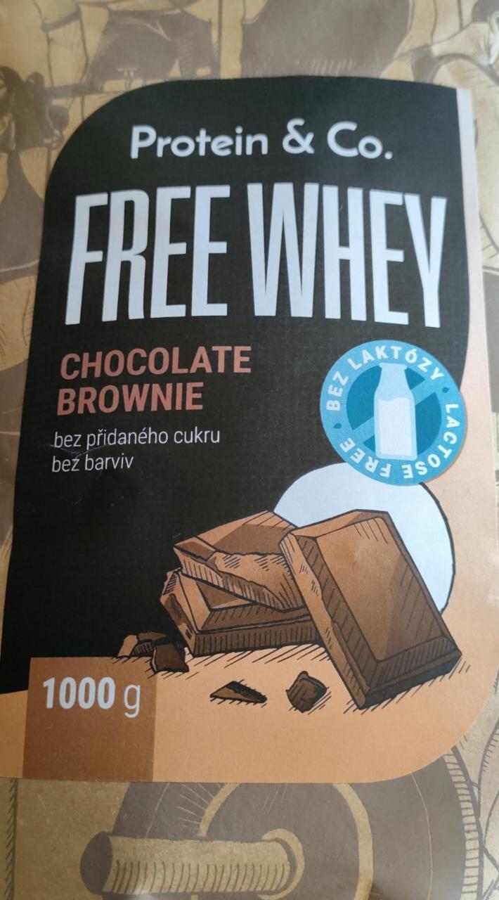 Fotografie - Free Whey Protein Chocolate Brownie Protein & Co.