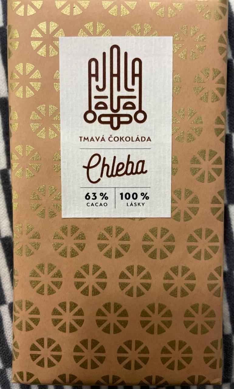 Fotografie - Tmavá čokoláda Chleba 63% cacao Ajala