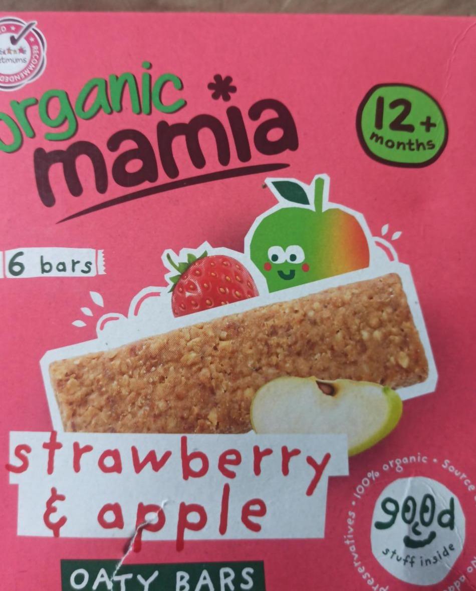Fotografie - 6 Strawberry & Apple Oaty Bars Organic Mamia