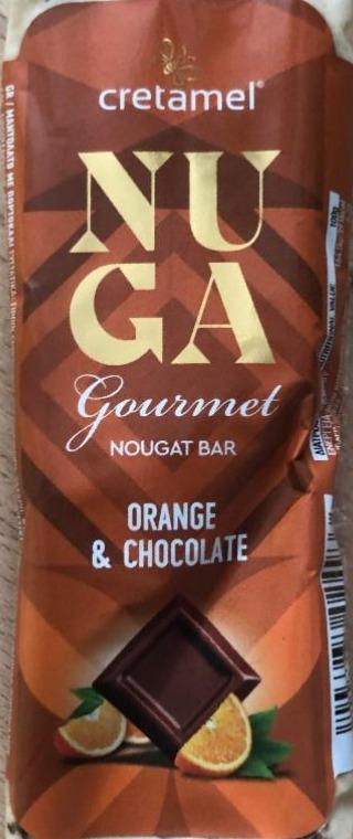 Fotografie - Nuga Gourmet Orange & Chocolate Cretamel