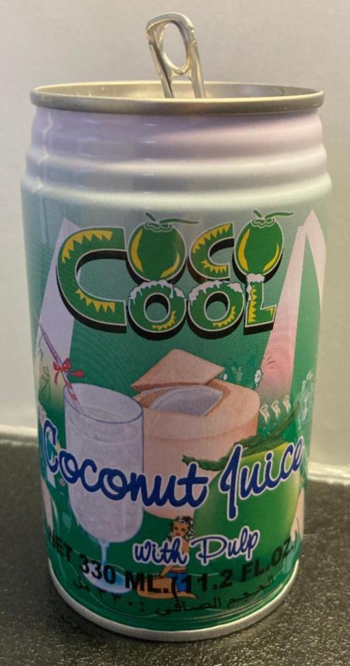 Fotografie - Coconut Juice with Pulp Coco Cool