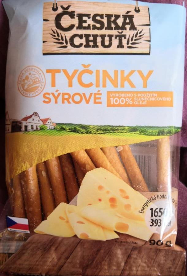 Fotografie - Tyčinky sýrové Česká chuť 