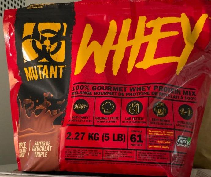 Fotografie - Whey Protein Mix Triple Chocolate Mutant