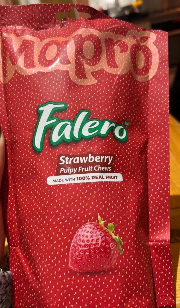Fotografie - Falero Pulpy Fruit Chews Strawberry Mapro