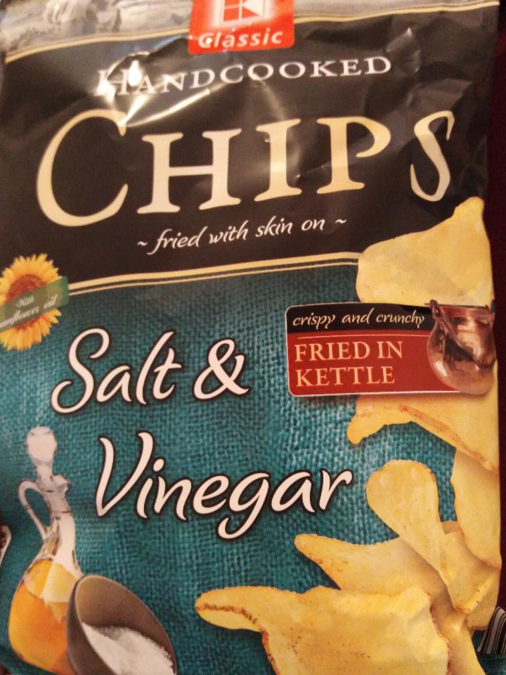 Fotografie - Handcooked chips salt & vinegar K-Classic