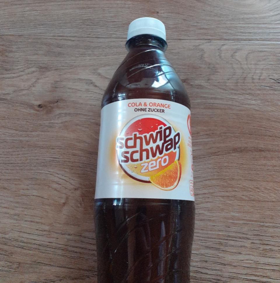 Fotografie - Schwip schwap cola a orange ZERO