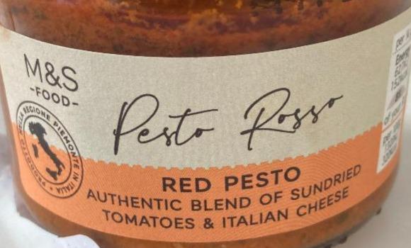 Fotografie - Pesto Rosso Red Pesto M&S Food