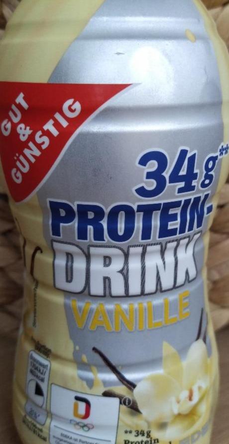 Fotografie - Protein drink Vanille Gut & Günstig